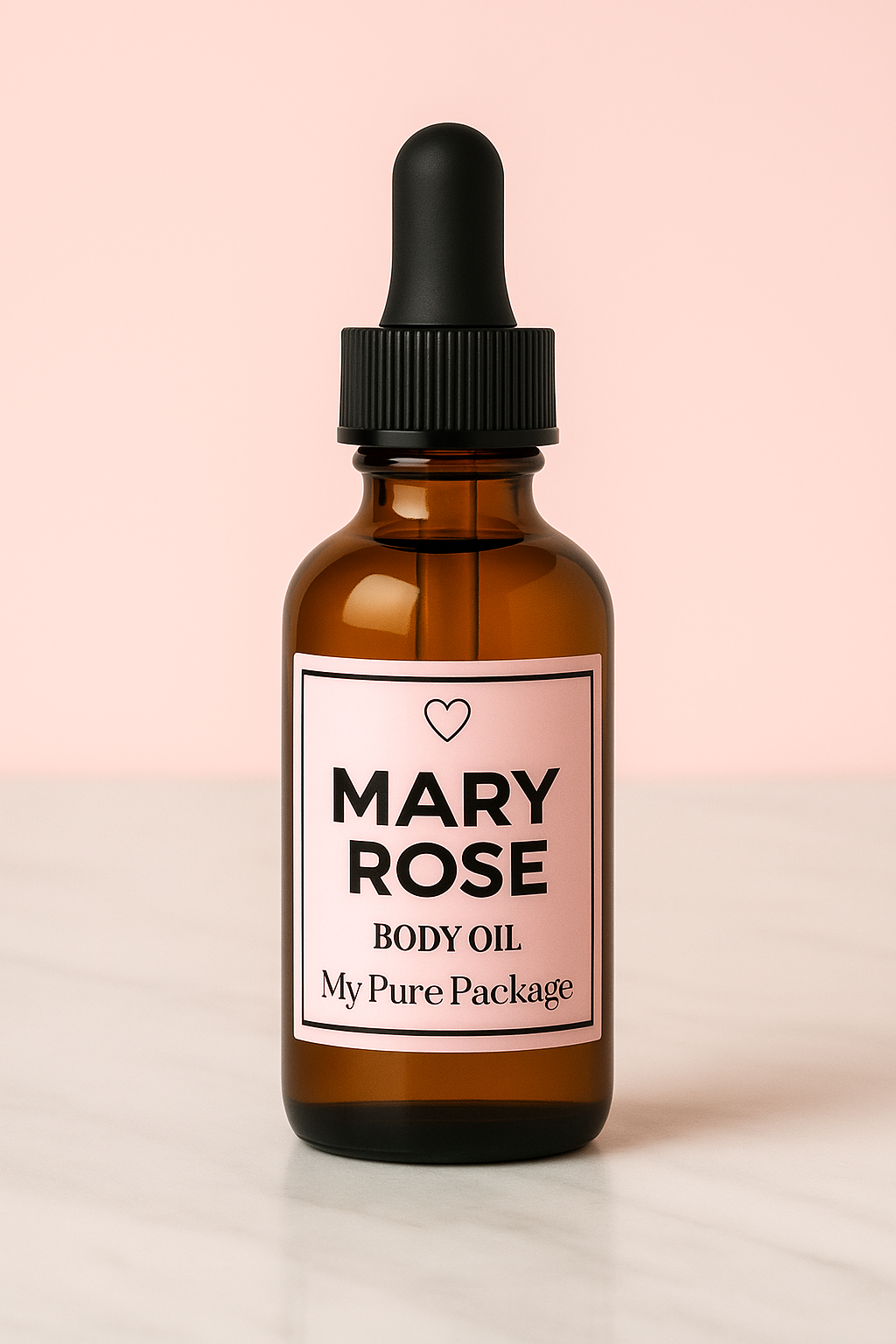 Mary Rose Body Oil – Herbal Citrus Glow Oil for Clarity, Calm & Self-Care Rituals