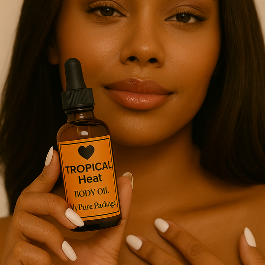 Tropical Heat Body Oil – Mango & Pineapple Glow Oil for Radiant Summer Skin