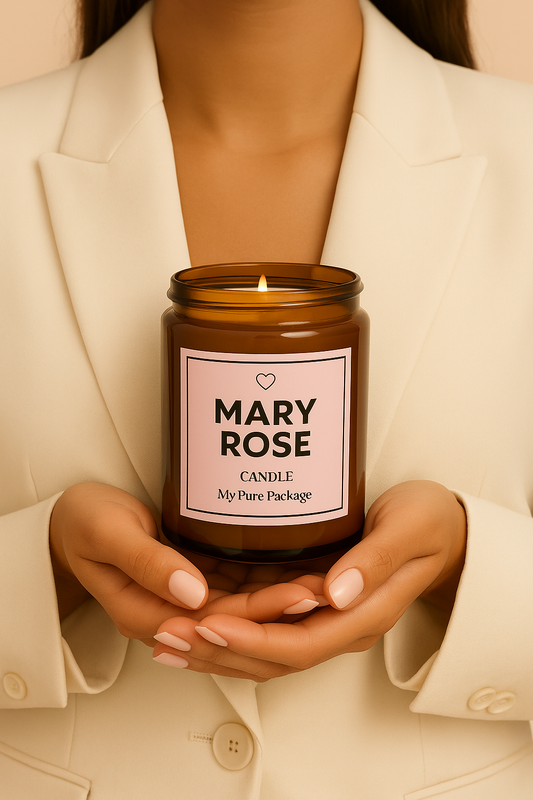 Mary Rose Candle –  For Clarity, Focus & Sacred Energy Shifts