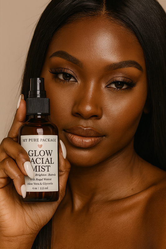 Glow Facial Mist – Hydrating Rose Water Face Spray with Aloe Vera & Glycerin | My Pure Package