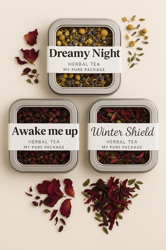 Herbal Comfort Collection – A Wellness Trio in 8 oz Containers