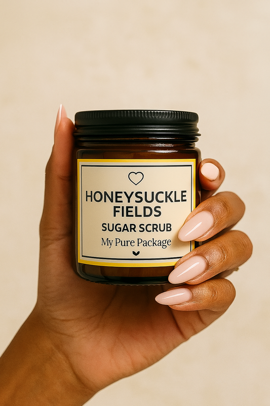 Honeysuckle Fields Foam Sugar Scrub – Floral Citrus Glow Exfoliator for Radiant Skin