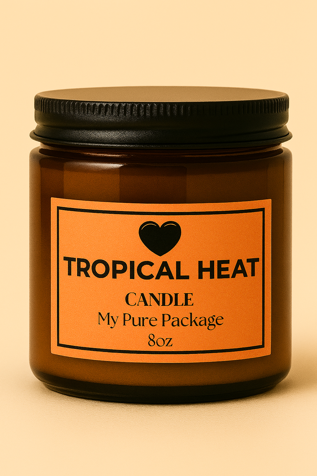 Tropical Heat Candle – Mango & Pineapple Soy Candle for Joyful Summer Rituals