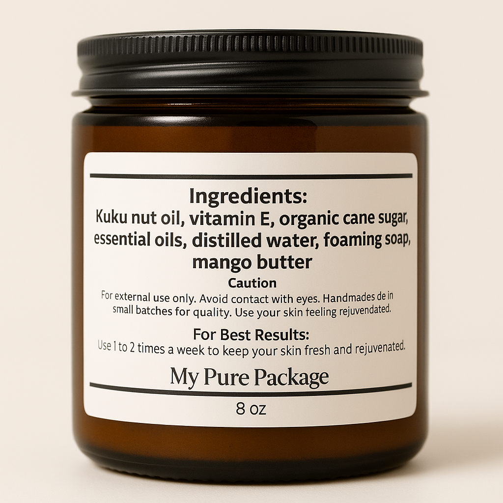 Honey Luv Foam Sugar Scrub – Sweet Honey Glow Exfoliator for Radiant, Soft Skin