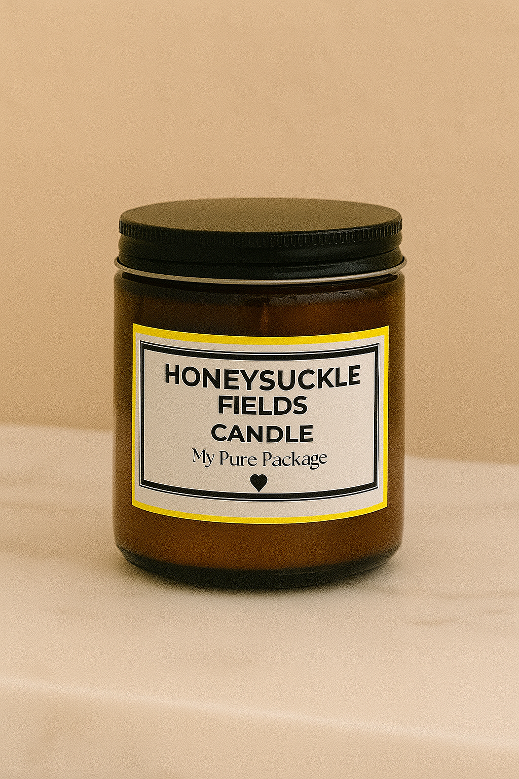 Honeysuckle Fields Candle – Refreshing Floral Citrus Soy Candle for Uplifting Rituals