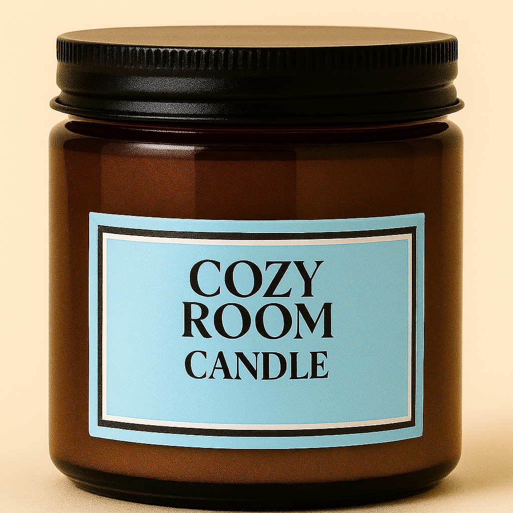 Cozy Room Candle – Fresh Linen Soy Candle for Calm, Comfort & Home Rituals