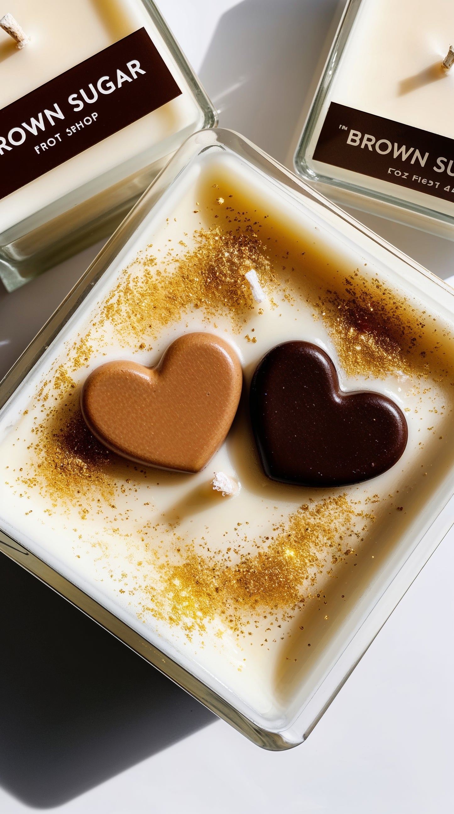 Brown sugar with notes of coconut