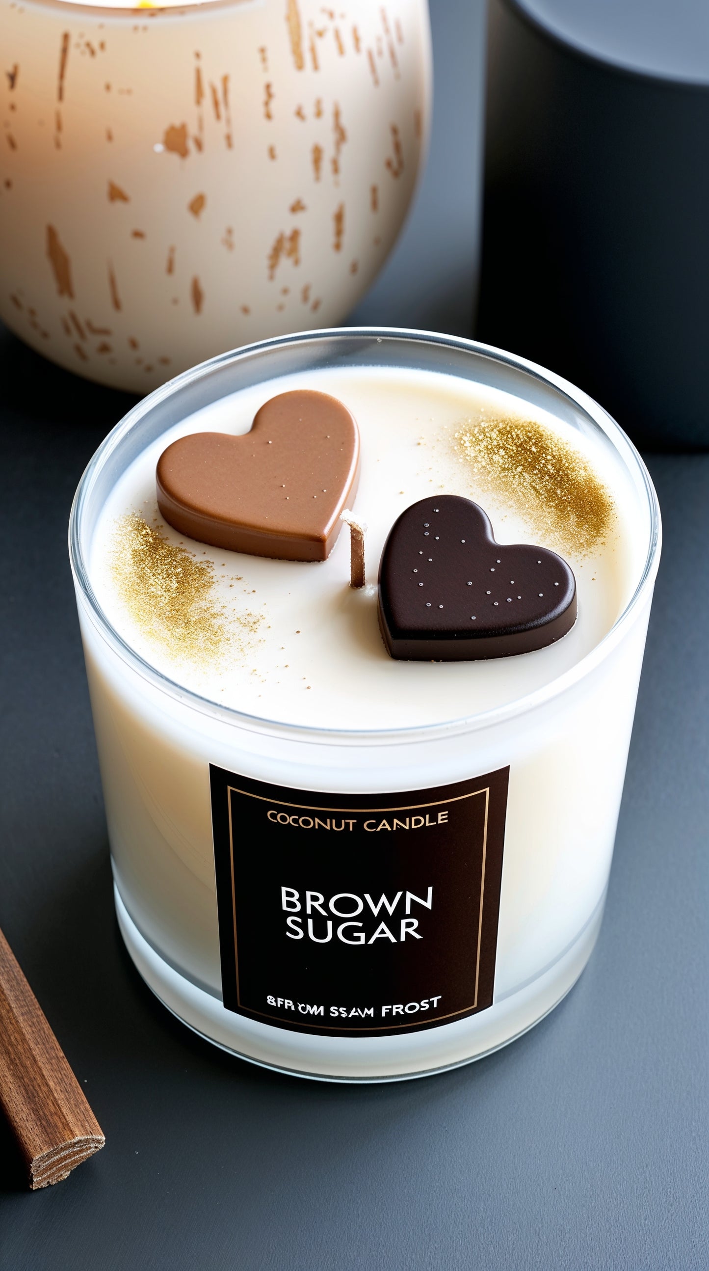 Brown sugar with notes of coconut