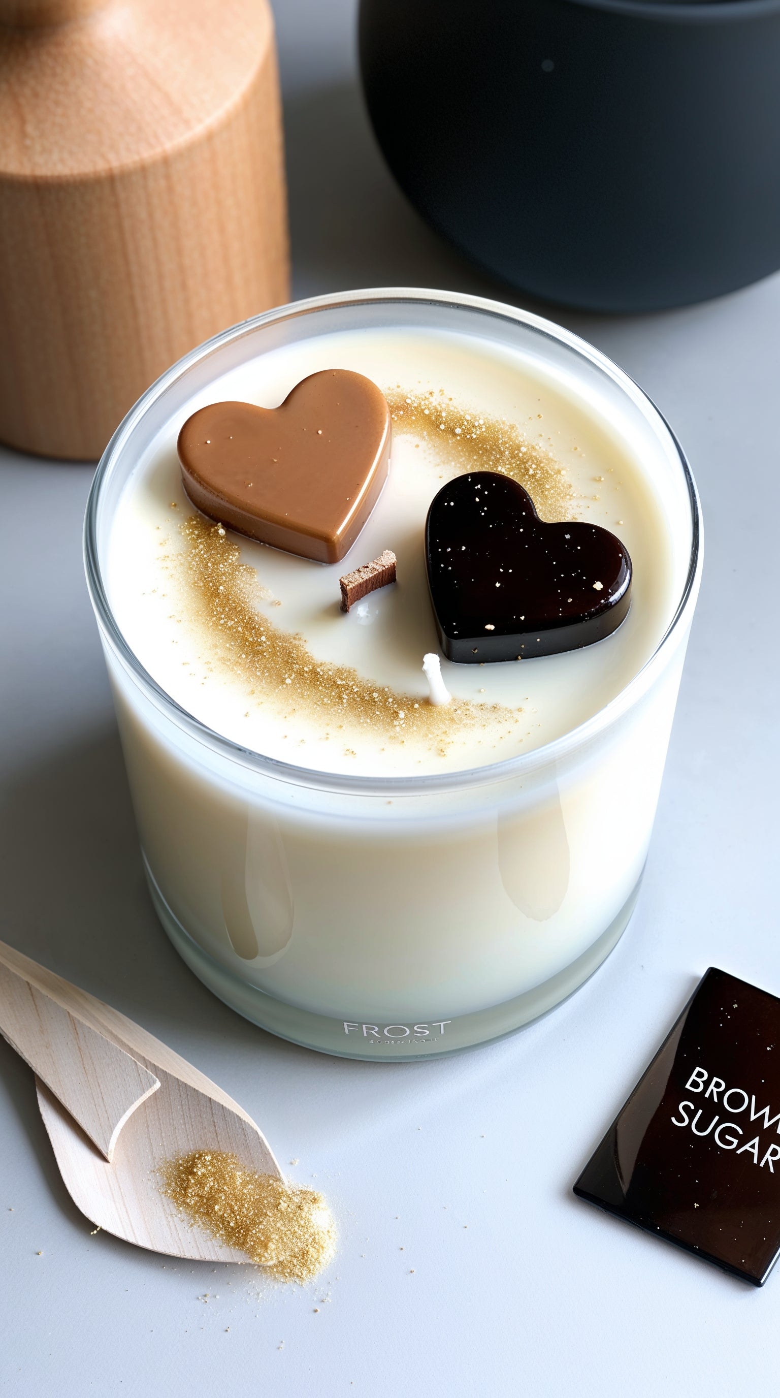 Brown sugar with notes of coconut