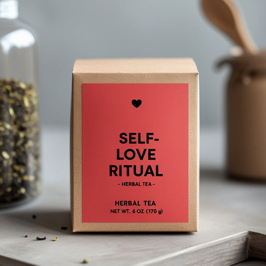 Self-Love Ritual Tea – Sweet Herbal Blend for Heart Opening, Relaxation & Sacred Care