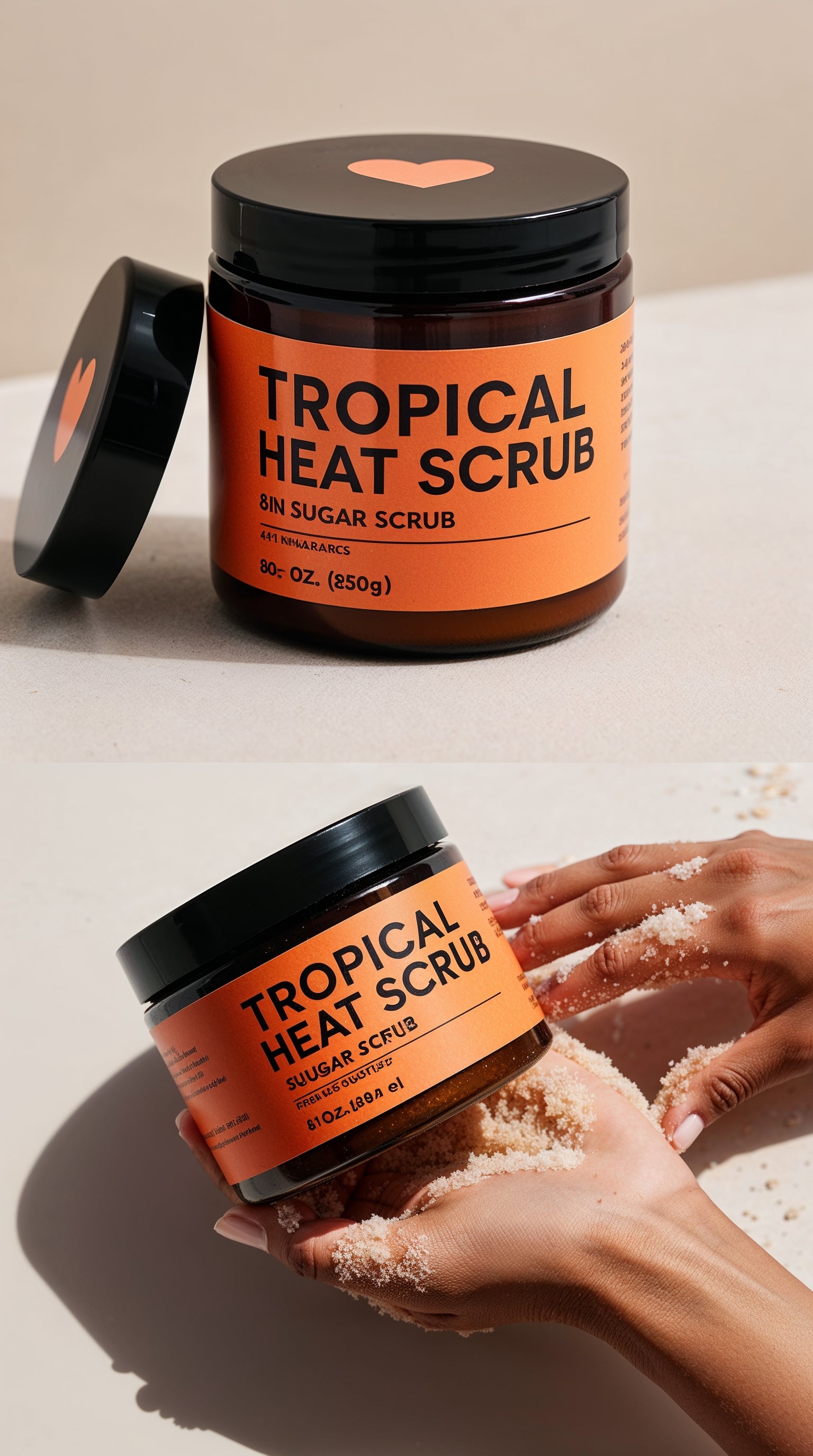 "Complete Tropical Heat Bliss Escape Gift Set displayed beautifully in a gift box with vibrant tropical designs and festive packaging, ready for gifting."