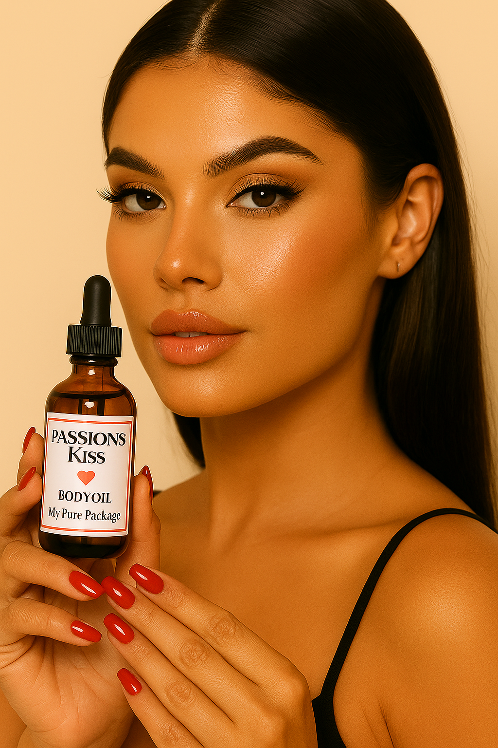 Passion’s Kiss Body Oil – Sweet Glow Oil for Self-Love, Sensuality & Radiant Skin