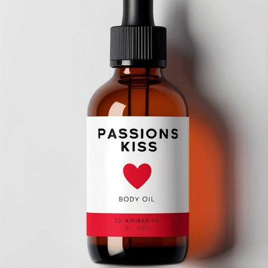 Passion’s Kiss Vanilla Strawberry Body Oil is the ultimate indulgence for your skin. Infused with the sweet, delicious notes of vanilla and ripe strawberry, this all-natural body oil provides a deeply moisturizing experience, leaving your skin feeling soft, smooth, and luxuriously nourished. The rich, fruity fragrance evokes a sense of warmth and comfort, ma