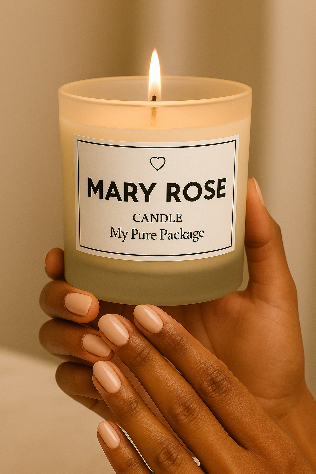 Mary Rose Candle –  For Clarity, Protection & Sacred Presence