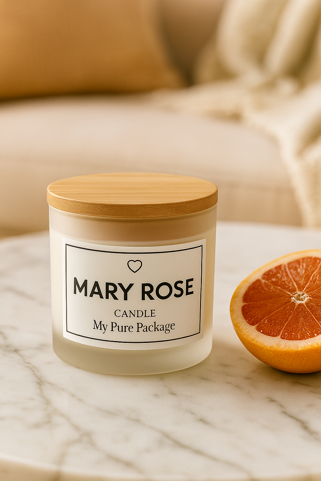 Mary Rose Candle –  For Clarity, Protection & Sacred Presence