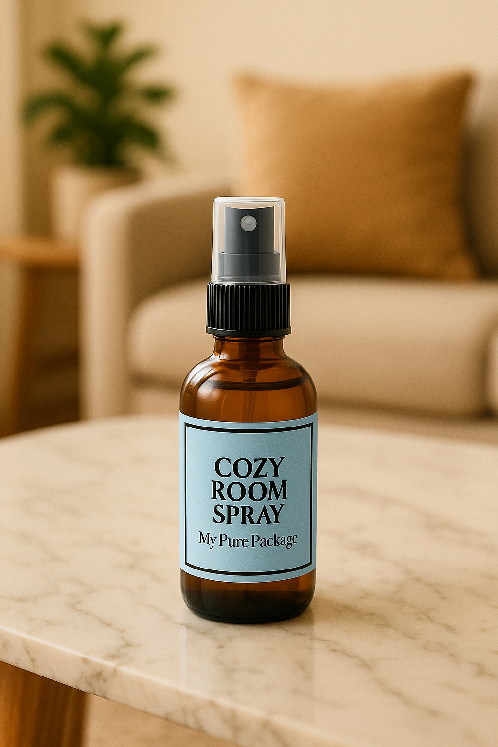 Cozy Room Room Spray – Fresh Linen Room Mist for Calm, Clean Energy