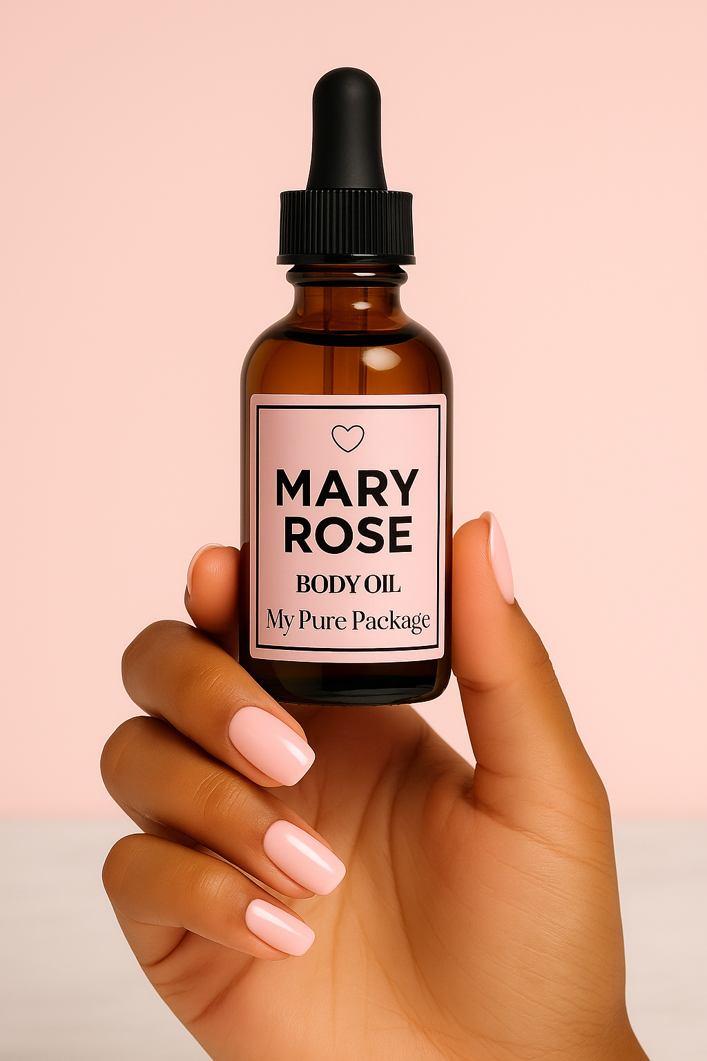 Mary Rose Body Oil – Herbal Citrus Glow Oil for Clarity, Calm & Self-Care Rituals