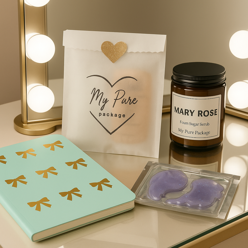 Manifestation Self-Care Kit – Journal, Scrub, Tea & Ritual Essentials
