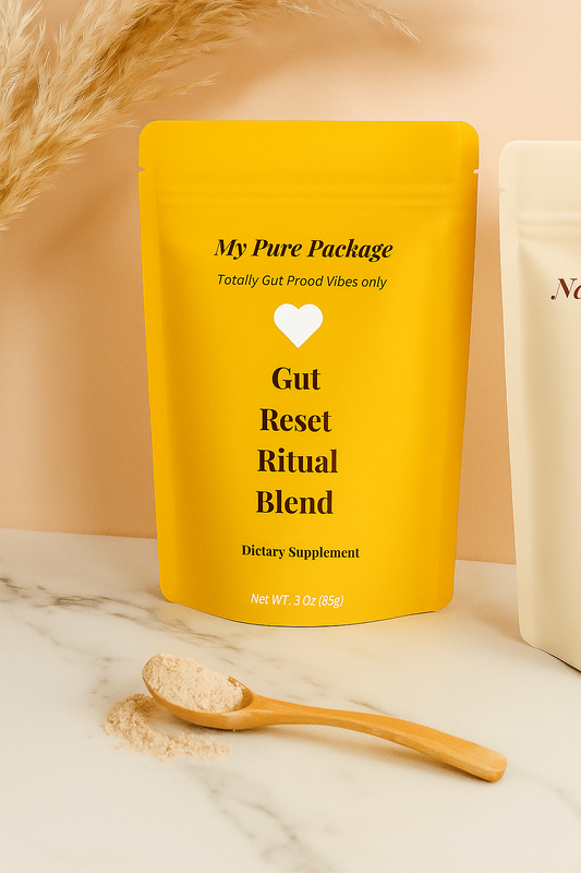 Gut Reset Ritual Blend: Totally gut-proof vibes only.