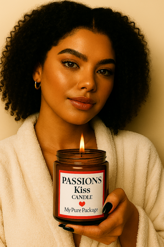 Passion’s Kiss Lover’s Candle – Romantic Soy Candle for Self-Love & Sacred Connection