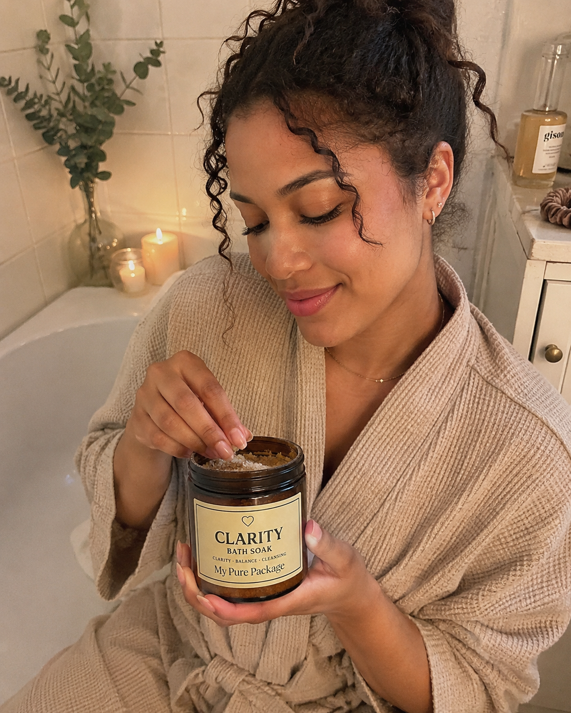 Clarity Soak – Herbal Citrus Bath Soak for Energy Reset & Muscle Recovery