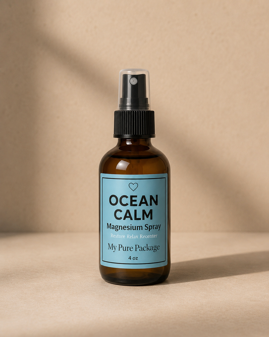 ✨ Ocean Calm Magnesium Spray – Topical Magnesium Mist for Muscle & Stress Relief