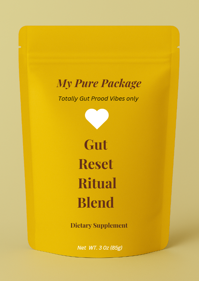 Gut Reset Ritual Blend: Totally gut-proof vibes only.